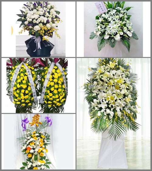 福建福州闽清县下祝乡箬洋村白事花篮预定